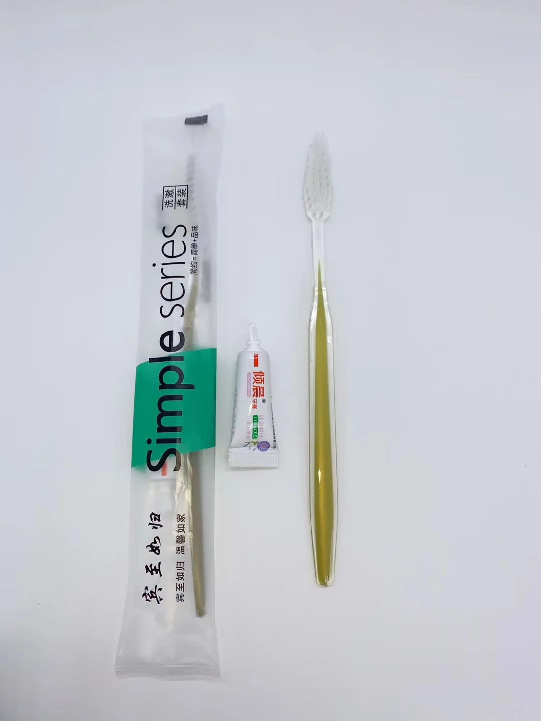 Dental Kits for Hotel Room with Flow Packing Printed