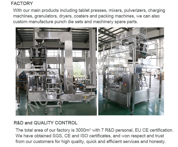 Glg Series Granule Rotary Packaging Machine