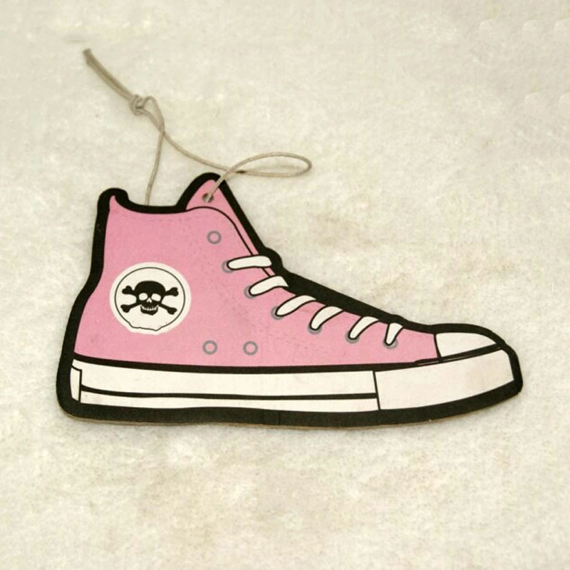 Custom Popular Shoes Paper Car Perfume Air Freshener