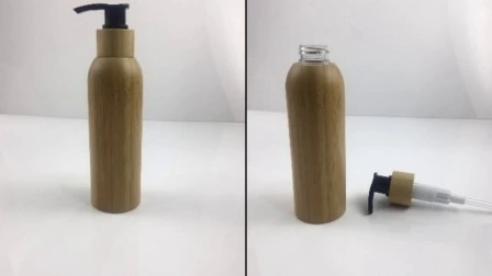 Bouteilles et canettes d'emballage de soins cosmétiques pour la peau avec la série Bamboo