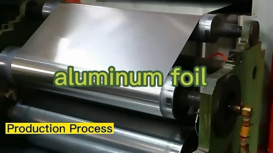 Emballage alimentaire de cuisine en papier d'aluminium imprimé doux 8011 OEM